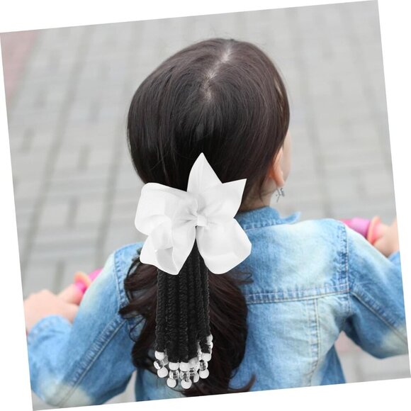 3PCS Synthetic Fiber Ponytail Beads Dreadlocks Hair Extensions Kids Women main image 4